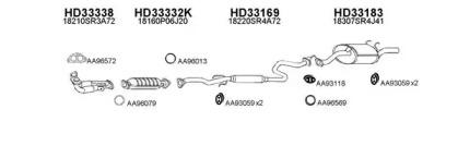 Veneporte 330021 Глушник вихлопних газів кінцевий Veneporte 330021 Глушник вихлопних газів кінцевий