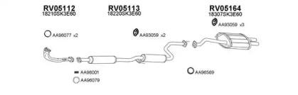 Veneporte 330030 Глушник вихлопних газів кінцевий Veneporte 330030 Глушник вихлопних газів кінцевий