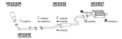 Veneporte 330067 Глушник вихлопних газів кінцевий Veneporte 330067 Глушник вихлопних газів кінцевий