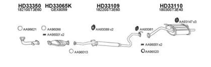 Veneporte 330074 Глушник вихлопних газів кінцевий Veneporte 330074 Глушник вихлопних газів кінцевий