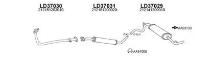 Veneporte 370007 Глушник вихлопних газів кінцевий