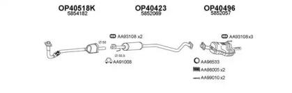 Veneporte 400223 Глушник вихлопних газів кінцевий Veneporte 400223 Глушник вихлопних газів кінцевий