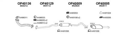 Veneporte 400303 Глушник вихлопних газів кінцевий Veneporte 400303 Глушник вихлопних газів кінцевий