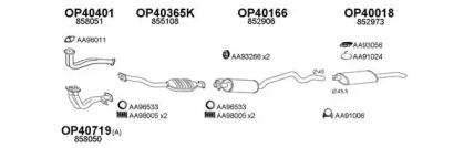 Veneporte 400489 Глушник вихлопних газів кінцевий Veneporte 400489 Глушник вихлопних газів кінцевий
