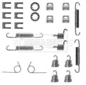 Borg & Beck BBK6104 Монтажний комплект гальмівних колодок