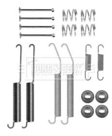 Borg & Beck BBK6231 Комплект монтажный дисковых тормозных колодок Borg & Beck BBK6231 Комплект монтажный дисковых тормозных колодок