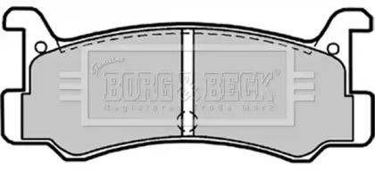 Borg & Beck BBP1540 Колодки гальмівні Borg & Beck BBP1540 Колодки гальмівні