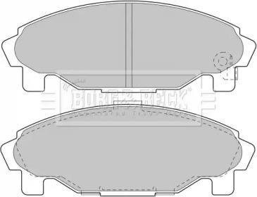 Borg & Beck BBP1581 Brake pads Borg & Beck BBP1581 Brake pads