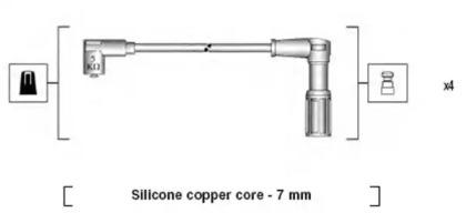 Magneti Marelli 941095770615 Дроти високовольтні системи запалювання Magneti Marelli 941095770615 Дроти високовольтні системи запалювання