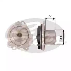 Gates WP0005 Water pump Gates WP0005 Water pump