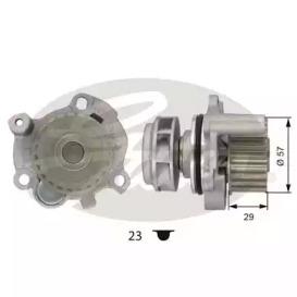 Gates WP0052 Water pump Gates WP0052 Water pump