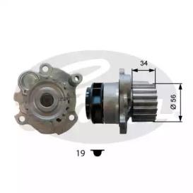 Gates WP0062 Water pump