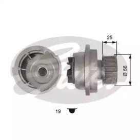 Gates WP0095 Water pump