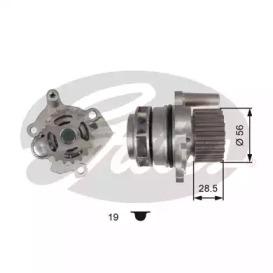Gates WP0111 Water pump