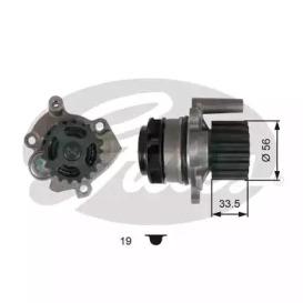Gates WP0113 Water pump