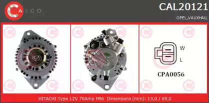 Casco CAL20121AS Alternator assy Casco CAL20121AS Alternator assy
