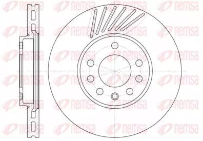 Kawe 6494 10 Brake disc