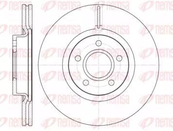 Kawe 6711 10 Диск гальмівний