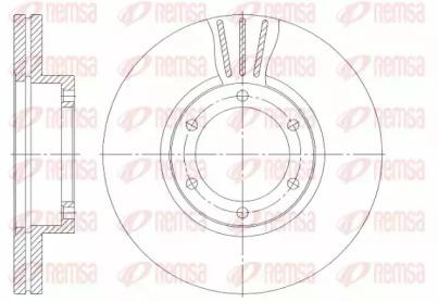 Kawe 6951 10 Brake disc Kawe 6951 10 Brake disc