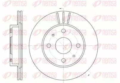 Kawe 6954 10 Диск гальмівний Kawe 6954 10 Диск гальмівний