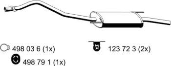 Ernst 176170 Schalldaempfer Ernst 176170 Schalldaempfer