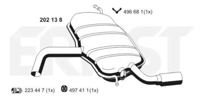 Ernst 202138 Schalldaempfer