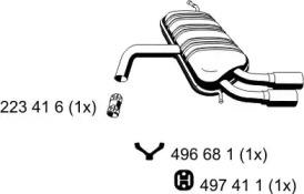 Ernst 203050 Schalldaempfer