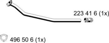 Ernst 243452 Exhaust pipe