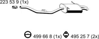 Ernst 284073 Schalldaempfer Ernst 284073 Schalldaempfer