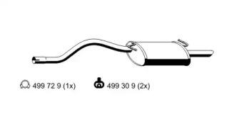 Ernst 313056 Schalldaempfer Ernst 313056 Schalldaempfer