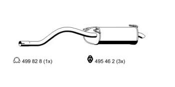 Ernst 313179 Schalldaempfer Ernst 313179 Schalldaempfer