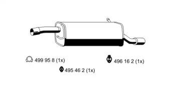 Ernst 314039 Schalldaempfer Ernst 314039 Schalldaempfer