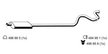 Ernst 330039 Schalldaempfer Ernst 330039 Schalldaempfer