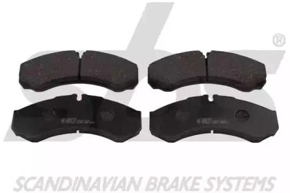 S.B.S. 1501222367 Колодки гальмівні S.B.S. 1501222367 Колодки гальмівні