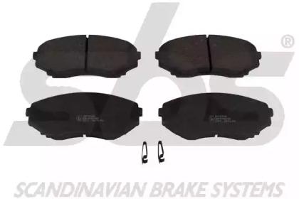 S.B.S. 1501223238 Колодки гальмівні