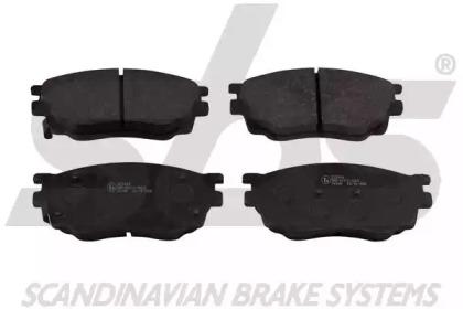 S.B.S. 1501223244 Колодки гальмівні S.B.S. 1501223244 Колодки гальмівні