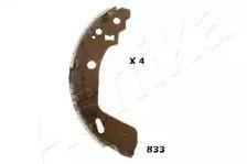 Ashika 55-08-833 Brake pads