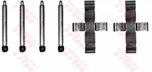 TRW PFK204 Комплект монтажный дисковых тормозных колодок