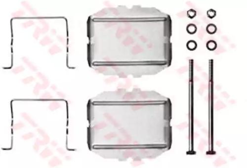 TRW PFK211 Spring set disc brake TRW PFK211 Spring set disc brake