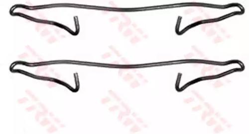 TRW PFK215 Монтажний комплект гальмівних колодок