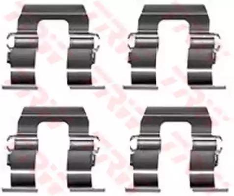 TRW PFK334 Spring set disc brake TRW PFK334 Spring set disc brake