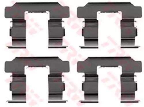 TRW PFK381 Монтажний комплект гальмівних колодок TRW PFK381 Монтажний комплект гальмівних колодок