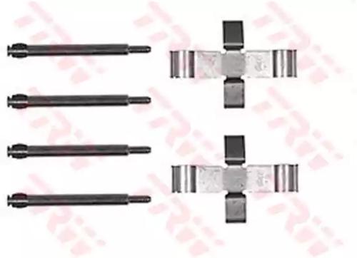 TRW PFK51 Монтажний комплект гальмівних колодок TRW PFK51 Монтажний комплект гальмівних колодок