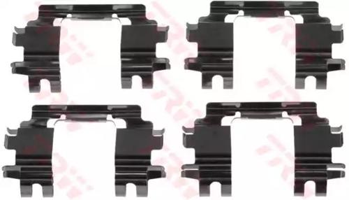 TRW PFK525 Монтажний комплект гальмівних колодок