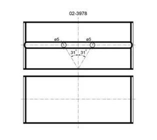 Glyco 02-3978 Комплект подшипника Glyco 02-3978 Комплект подшипника
