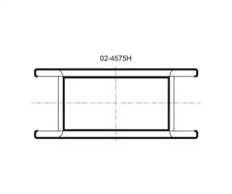 Glyco 02-4575H Підшипник кульковий Glyco 02-4575H Підшипник кульковий