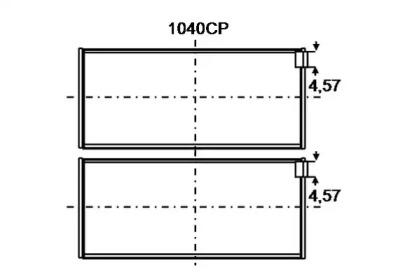 Glyco 1040CP Комплект подшипника