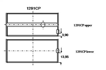 Glyco 1291CP Комплект подшипника Glyco 1291CP Комплект подшипника