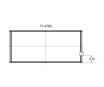 Glyco 71-4785 Комплект подшипника Glyco 71-4785 Комплект подшипника