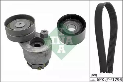 Ina 529 0124 10 Ремінь поліклиновий Ina 529 0124 10 Ремінь поліклиновий